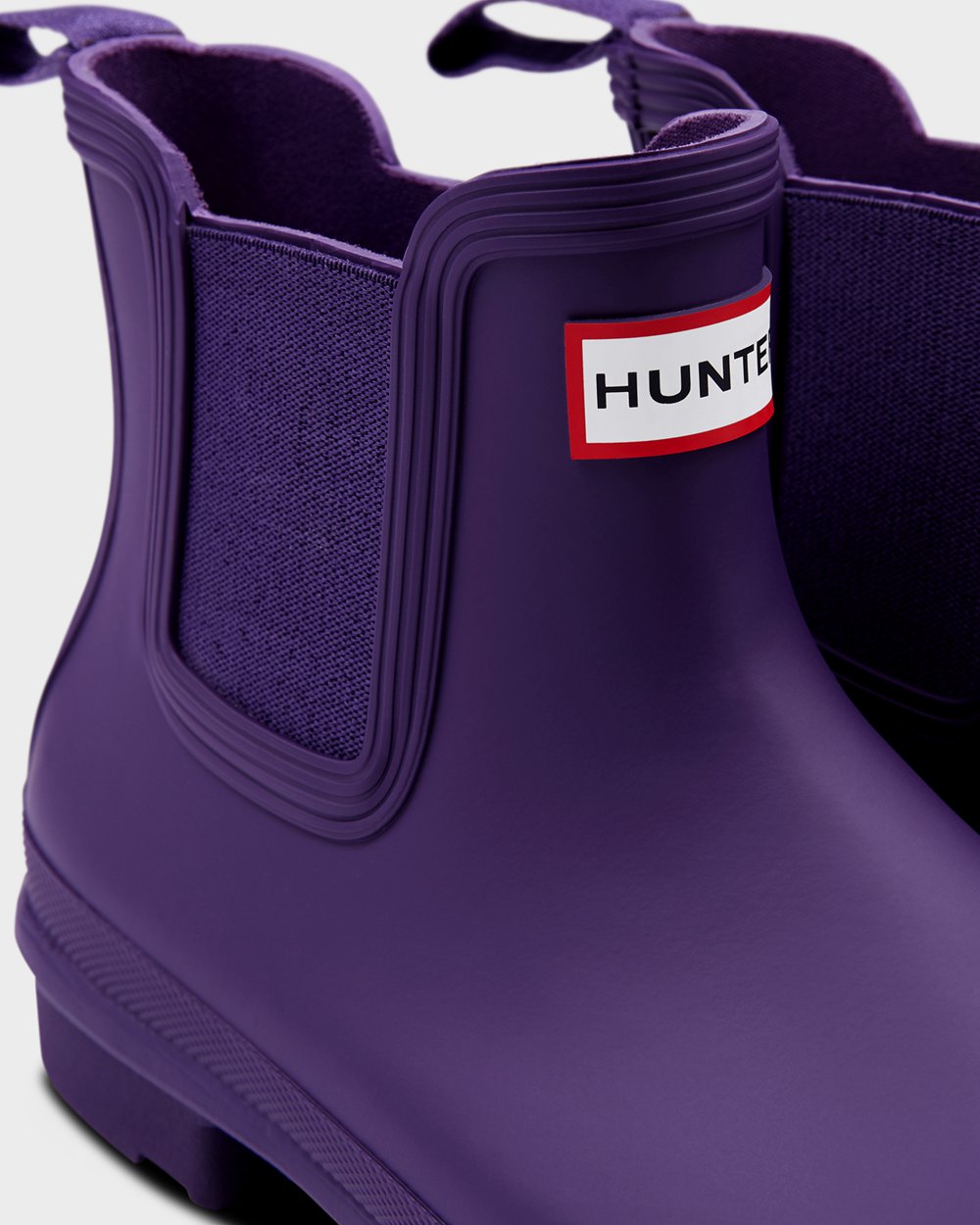 Chelsea Boots Dames - Hunter Original - Blauw Paars - 21DHXJPRF